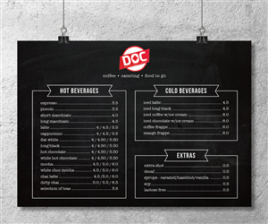 Cafe Menu Required | Menu Design by cherylho