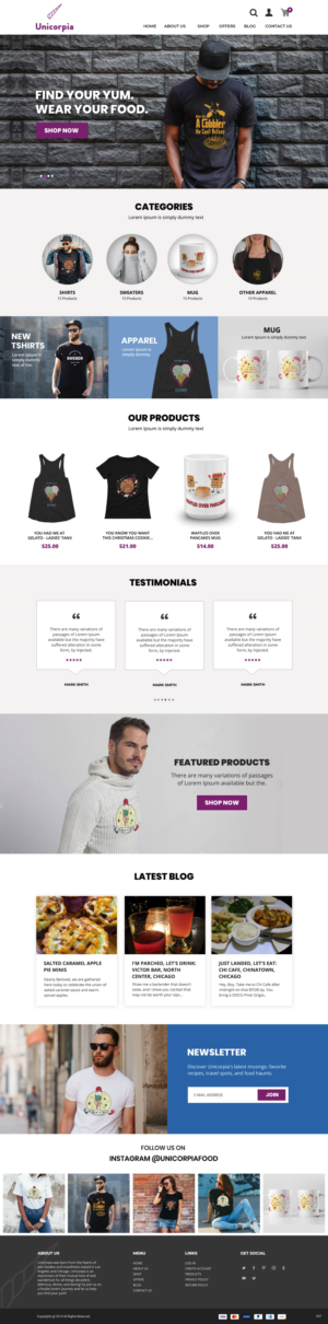 Shopify Design by pb