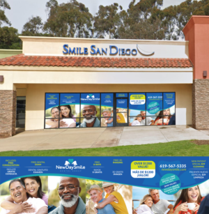 Dental Office Storefront Window Design | Signage Design by Impressive Sol