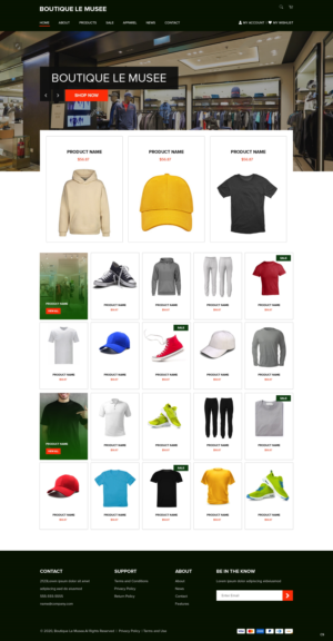 Shopify Design by pb