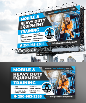 Can Do Safety billboard design project. | Billboard Design by ecorokerz