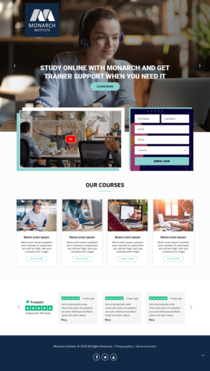 Landing Page Design by pb